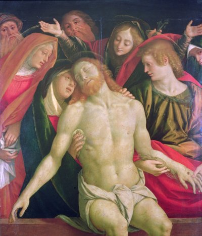 The Dead Christ with the Virgin and Saints by Gaudenzio Ferrari